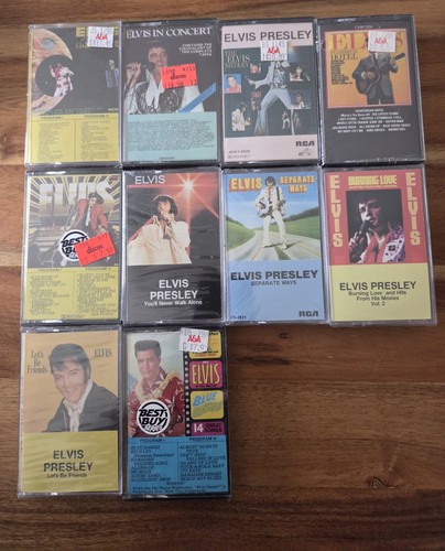 Elvis presley audio - elvis, cassettes