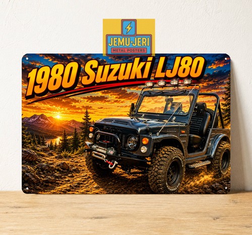 Poster insegna metallo auto