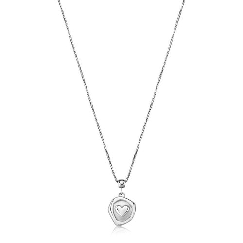 Collana donna acciaio con