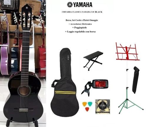 Yamaha c40ii chitarra - yamaha, classica