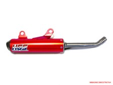 HGS SILENZIATORE TERMINALE SCARICO ROSSO FANTIC XE 125 2T 2023-2024