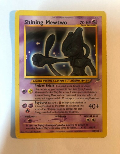 Pokemon shining mewtwo neo - pokemon,
