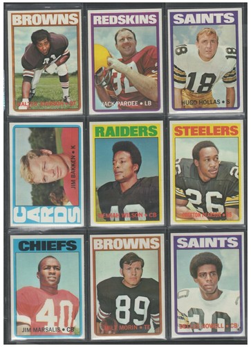 Topps football serie - serie, numeri