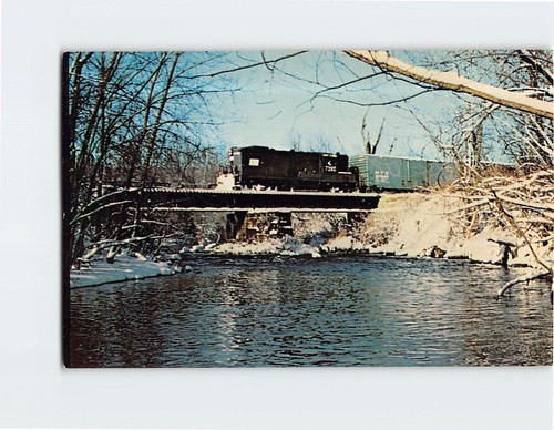 Cartolina penn central geep - cartolina,