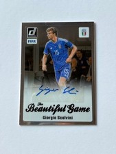 2023 Italy Giorgio Scalvini Donruss Fifa Beautiful game auto
