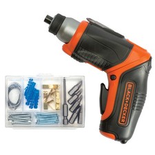 Cacciavite senza fili Black & Decker BDCS40BI 4V MAX con kit per appendere foto nuovo