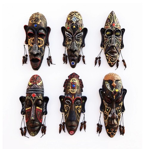 Maschera stile africano - maschera,