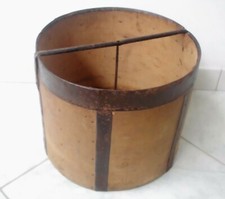 STAIO LEGNO E FERRO ANTICO ATTREZZO ARTIGIANALE SICILIANO VECCHIA MISURA SECCHIO