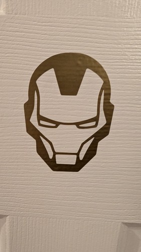 Adesivo vinile iron man - vinile,