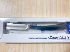 Rasoio Piuma Dritto Professionale Artist Club SS Rasatura Nero