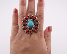 Navajo Cluster Ring, Apple