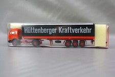 Roskopf Mercedes 1217 LS/36 autoarticolato Hüttenberger traffico stradale 514 IMBALLO ORIGINALE 1:87 H0