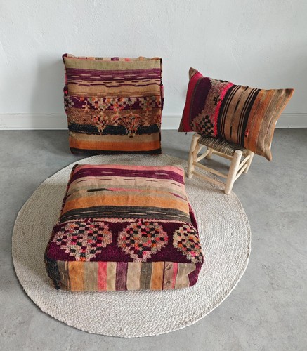 Pouf vintage marocchino