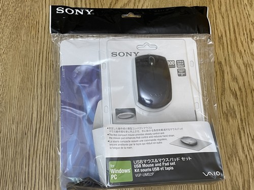 Sony set mouse pad ottici - mouse, e