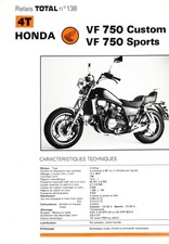 Fiche Technique Moto : HONDA
