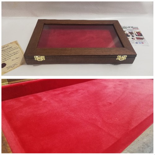 Cofanetto legno velluto - cofanetto,