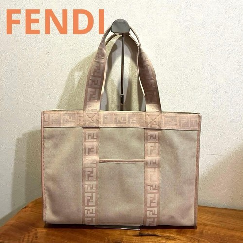 Borsa tote tela fendi - tela,