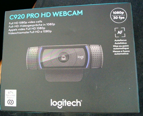 Webcam logitech c920 - webcam, hd