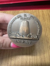 MEDAGLIA PELLEGRINAGGIO NAZ XXX ANNIVERSARIO ALAMEIN 1942 - 1972 QUINTARELLI HZ