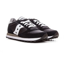 Scarpe Saucony Jazz Original Sneakers Uomo Donna Ragazzo Nero Bianco Black White