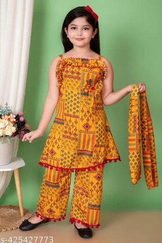 Set kurta palazzo dupatta - kurta,