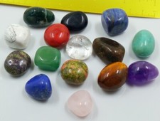 1pz pietra naturale  cristalloterapia minerale senza foro 15-25mm