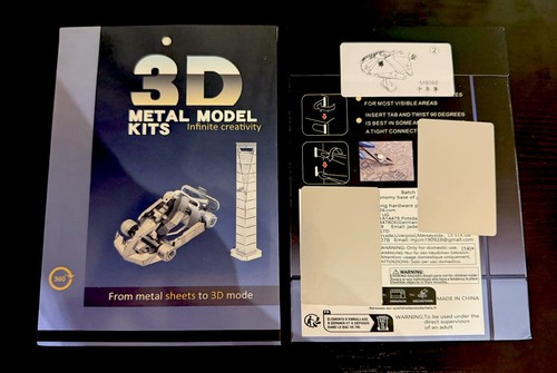 Modellino metallo 3d kit - in,