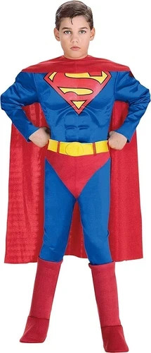 Costume superman deluxe - costume,