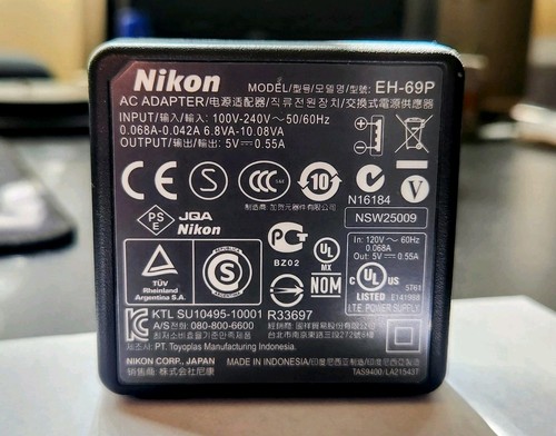 Nikon 69p adapter usb - eh-69p,
