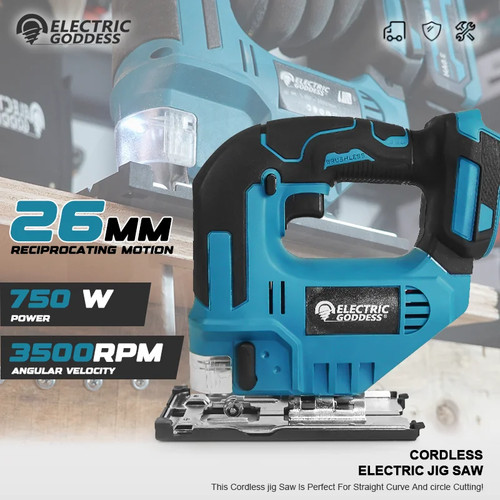 Sega curva elettrica cordless - sega,