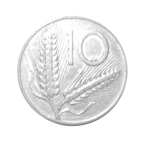 Moneta lire del 1954 - 10,