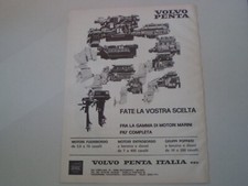 advertising Pubblicità 1975 MOTORI MARINI E FUORIBORDO VOLVO PENTA