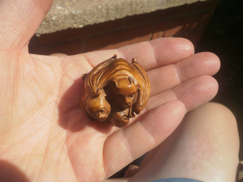 Netsuke pipistrelli in - di,