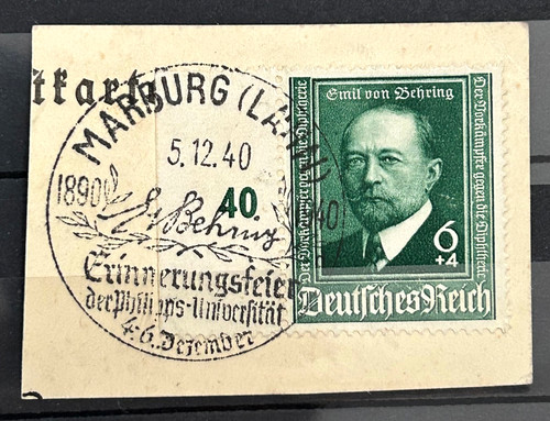 Francobollo tedesco 1940 - , su