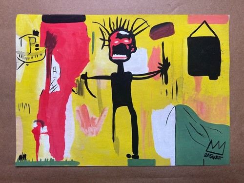 Jean michel basquiat disegno - jean-michel,