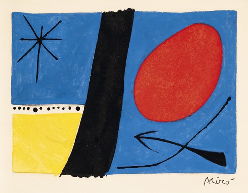 Joan miro composizione 1970 - miro, composizione,