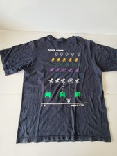 Camicia Shady Ltd GRANDE Eminem 313 Detroit Space Invaders Arcade grafica rara Y2K