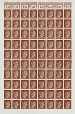 🇩🇪 GERMANIA IMPERO TEDESCO 1941 Adolf Hitler 3 fogli completi 80 MNH