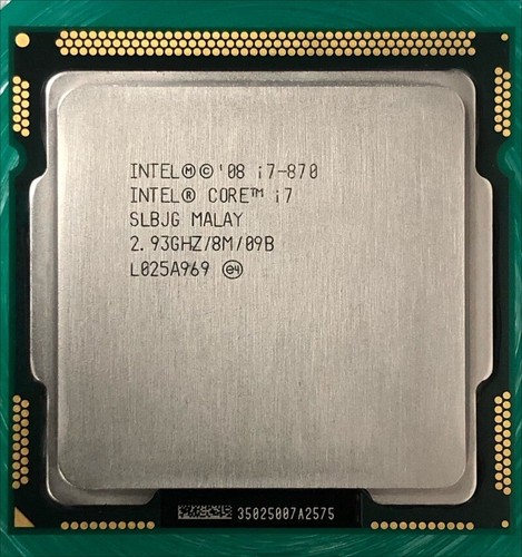 Intel core 870 93 ghz - i7-870,