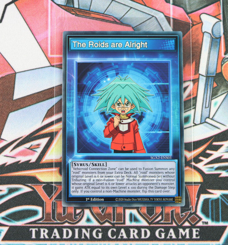 Yugioh carta abilità roids - carta,