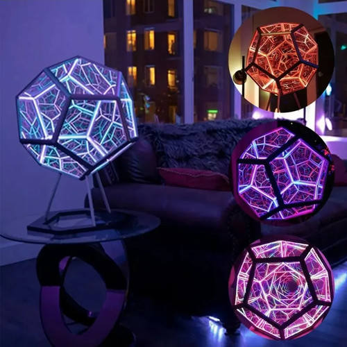 Lampada led cubo gaming - led, 3d