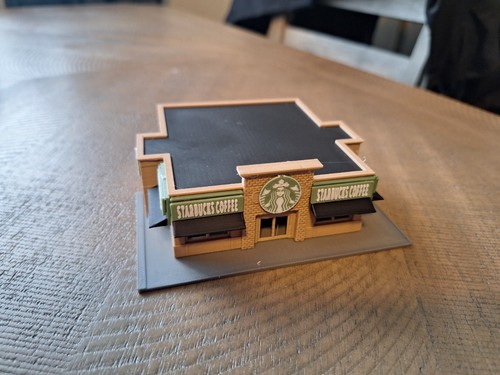 Scale starbucks building - n,