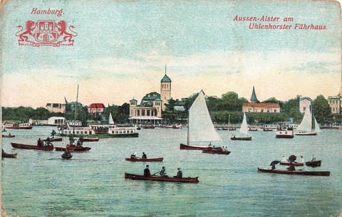 Esterno alster uhlenhorster - ak,