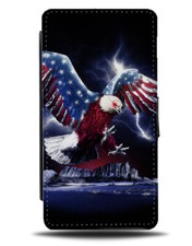 Custodia portafoglio American Eagles Birds Birds Birds Robot Cyborg N372