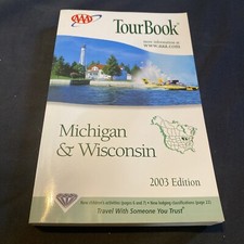 TourBook Tour Book Michigan Wisconsin Travel Gun Giode 2003 PB