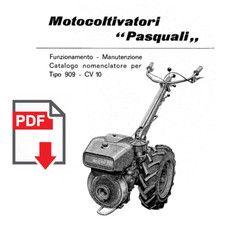 PASQUALI 909 Manuale Uso