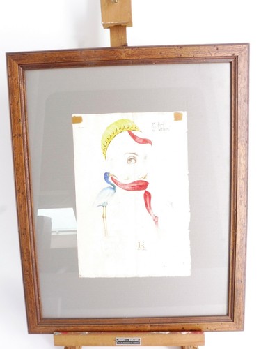 Disegno firmato fabrizio - disegno,