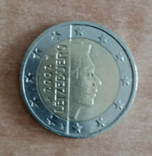 2 Euro 2002 Lussemburgo 2€ Divisionale 2 € Letzebuerg Spl q FDC