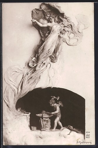 Cartolina artistica domenico - artistica,