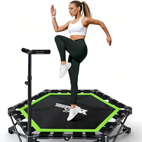 Trampolino fitness pieghevole - fitness,